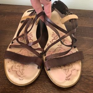 Nine West brown strappy Sandal